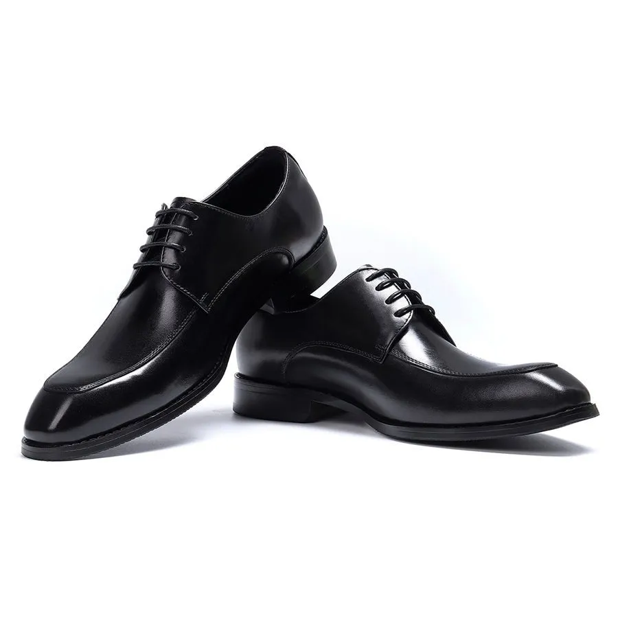 LaceLux Round Toe Wedding Dress Shoes