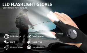 LED Flashlight Gloves