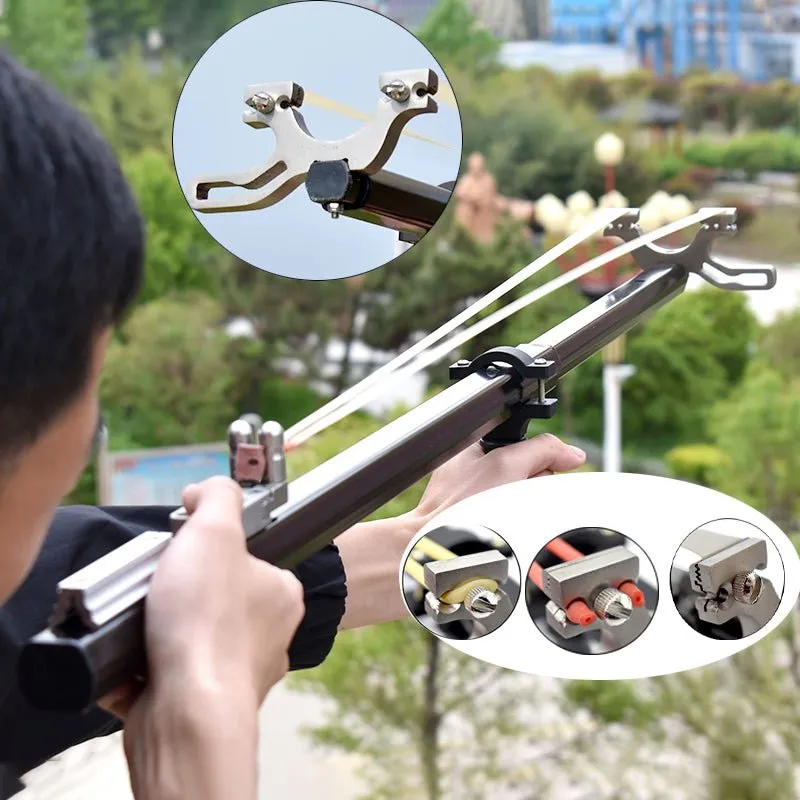 LR1  Telescopic Bow Head  Slingshot  without  Laser