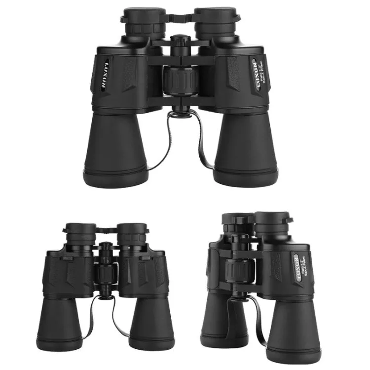 Luxun 20X50 Outdoor Binoculars  Low Light Night Vision Non-Infrared High Power Binoculars(Black)