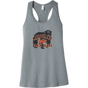 MD Jr. Black Bears Womens Jersey Racerback Tank