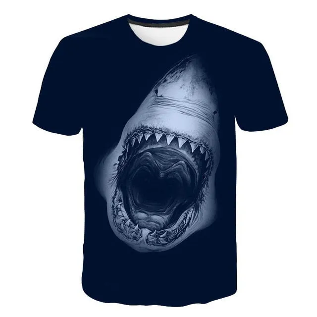 Men Rashguard | Great White Shark - quick dry