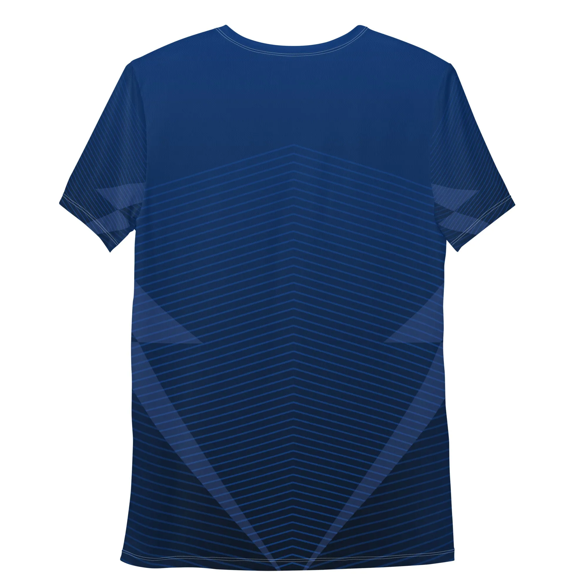 Men's Blue Lines Athletic T-shirt