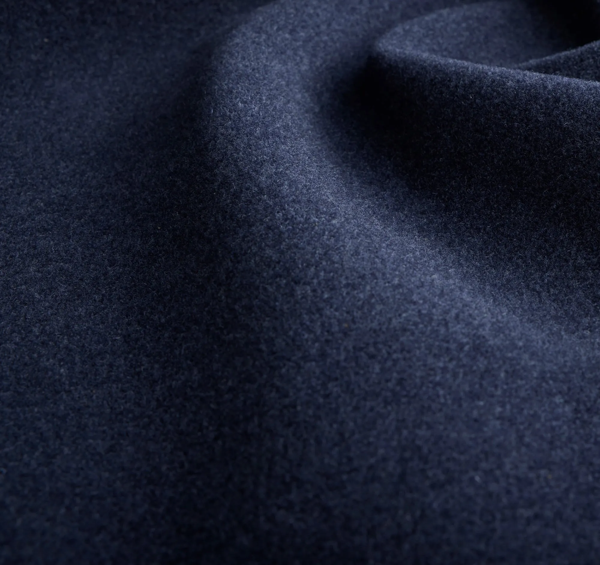 Men's Johnston & Murphy | Amherst Wool U-Throat | Navy Wool