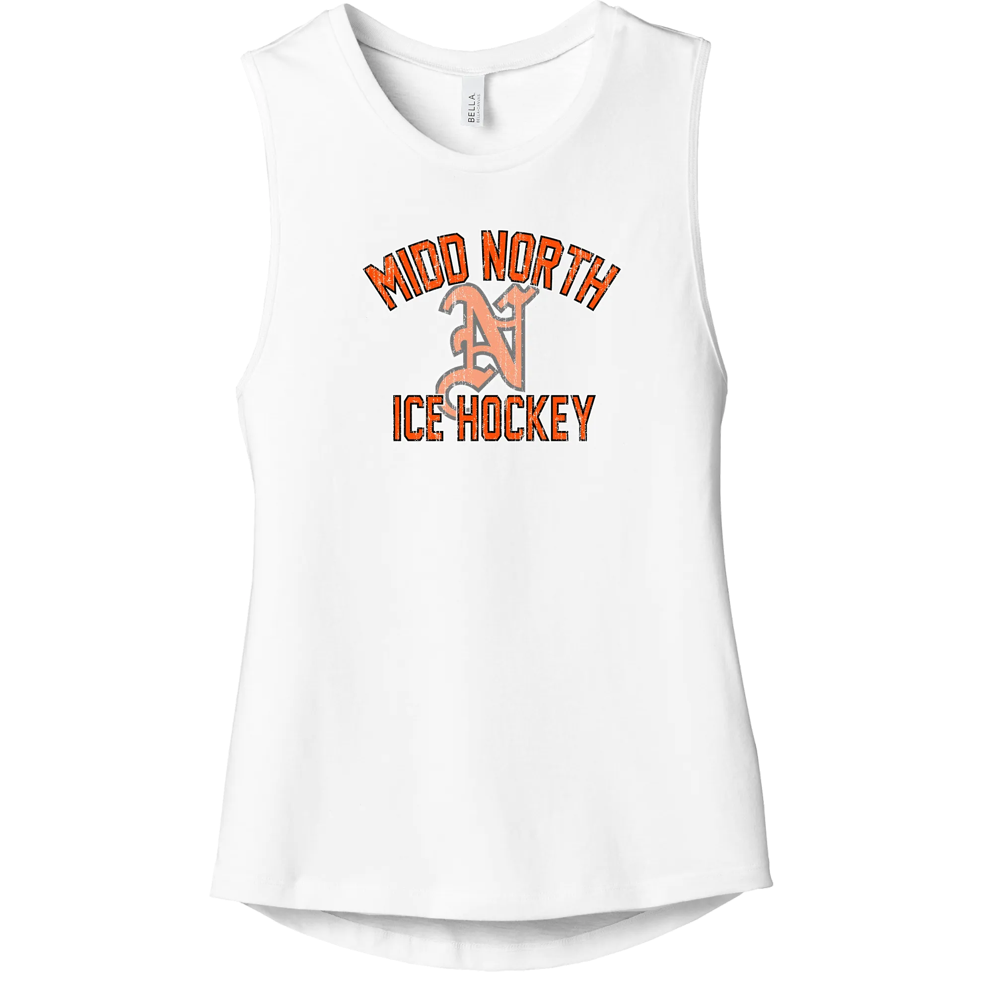 Midd North Hockey Womens Jersey Muscle Tank