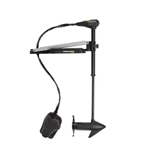 MinnKota Edge 70 Bow Mount Foot Control Trolling Motor with Latch and Door Bracket (70lbs Thrust, 45" Shaft)