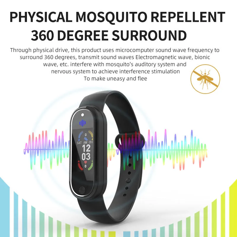 Mosquito Repellent Bracelet & Ultrasonic Wristband Watch