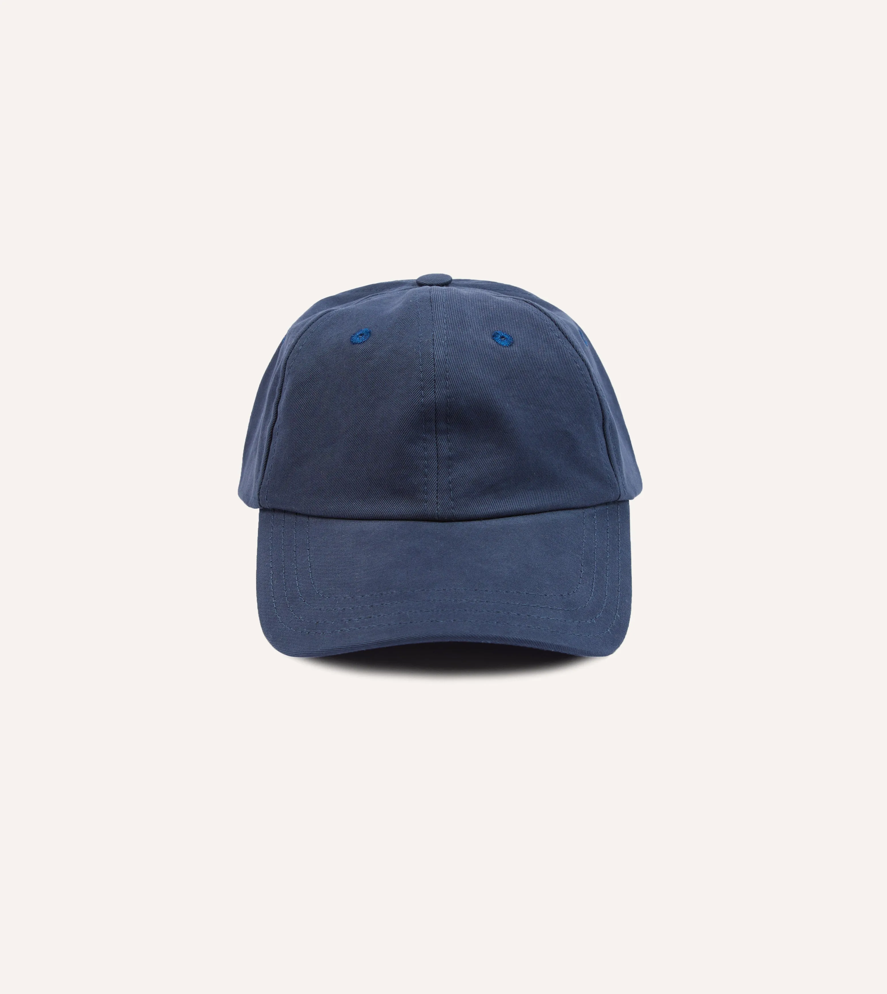 Navy Cotton Paracord Baseball Cap