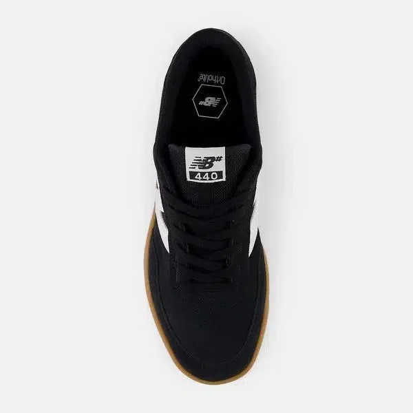 New Balance Numeric 440 V2 NM440BNG Black - White - Gum