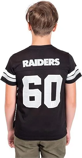 NFL Official Youth Super Soft Game Day Mesh Jersey Shirt|Las Vegas Raiders