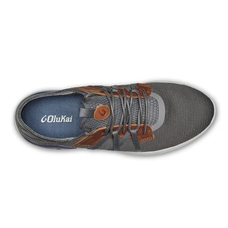 Olukai Men's Mio Li Shoes - Pavement/Vintage Indigo