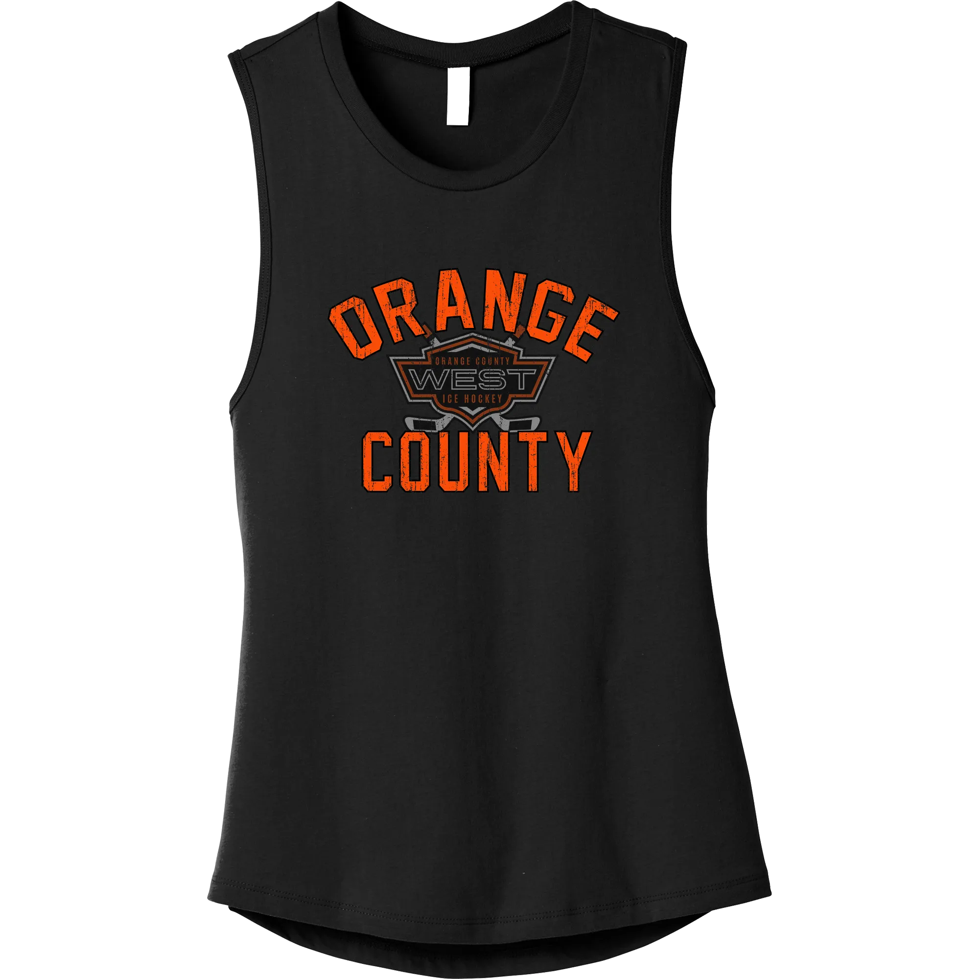 Orange County West Womens Jersey Muscle Tank