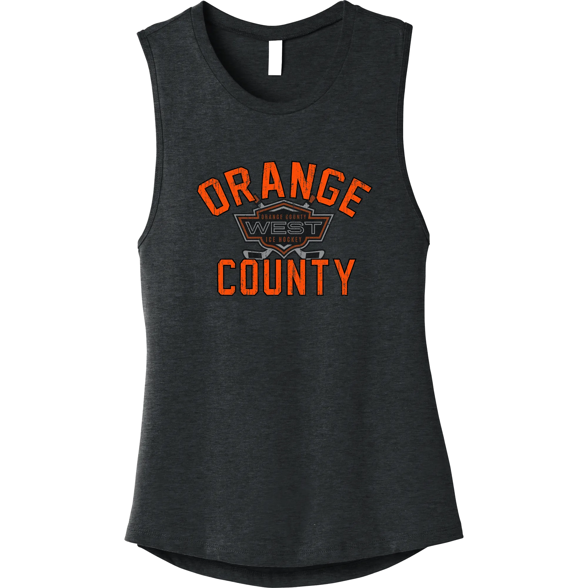 Orange County West Womens Jersey Muscle Tank