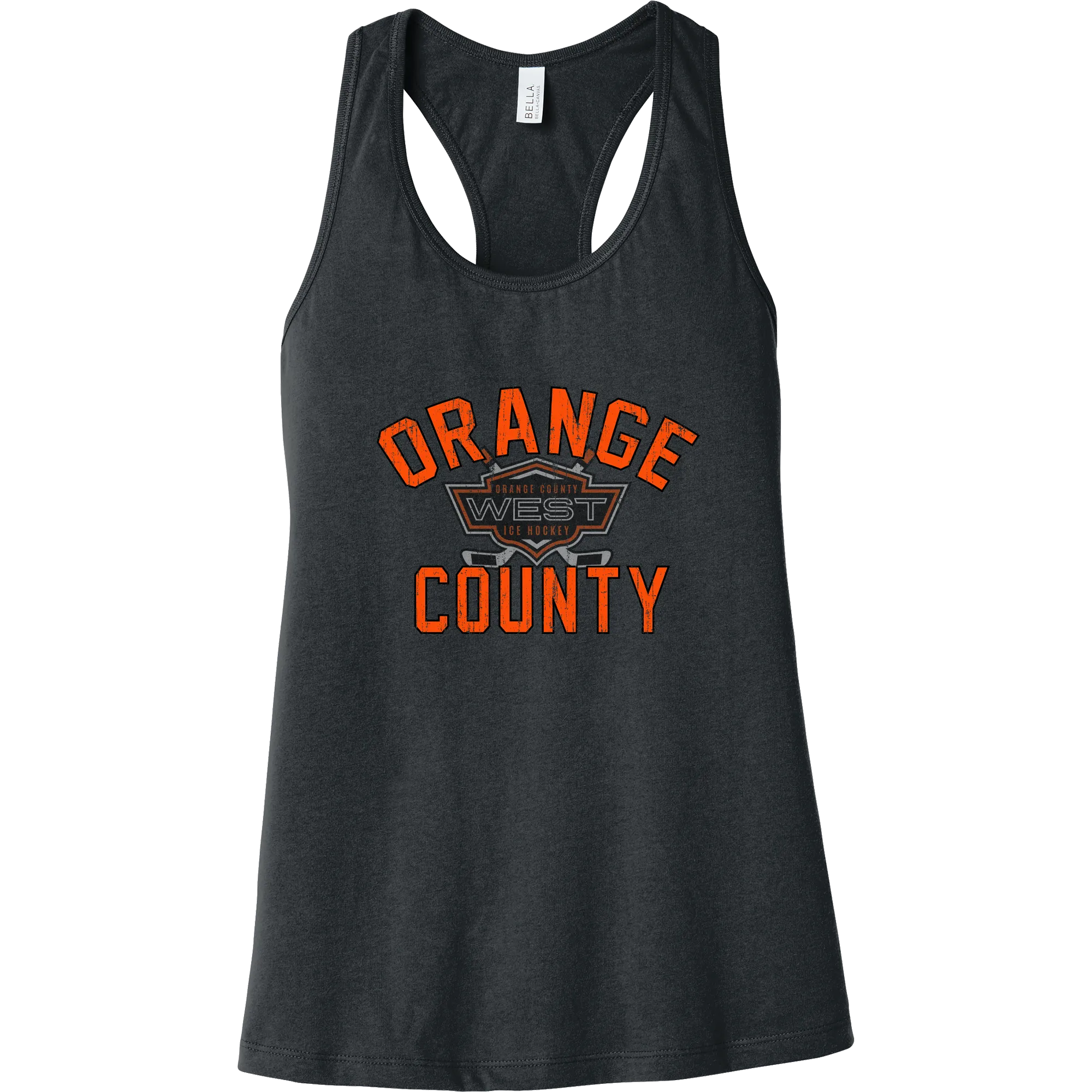 Orange County West Womens Jersey Racerback Tank