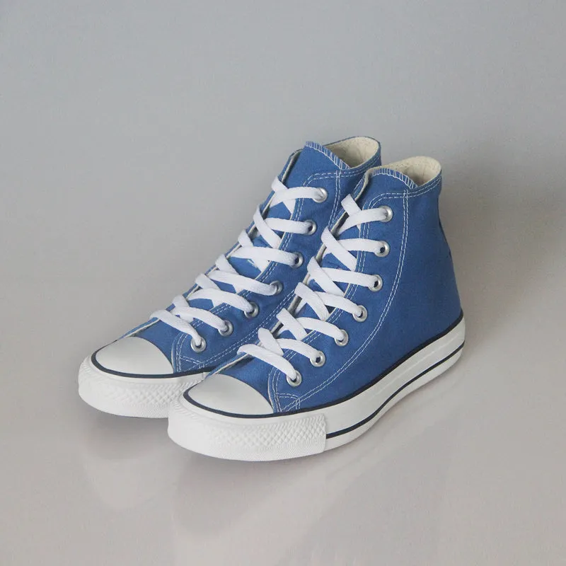 Original Converse all star shoes Sky blue high unisex sneakers canvas shoes for unisex High Skateboarding Shoes