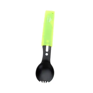 Outdoor Spoon Fork Knife Set Whistle Camping Tool