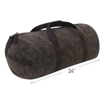 ROTHCO WAXED CANVAS SHOULDER DUFFLE BAG - 24 INCH