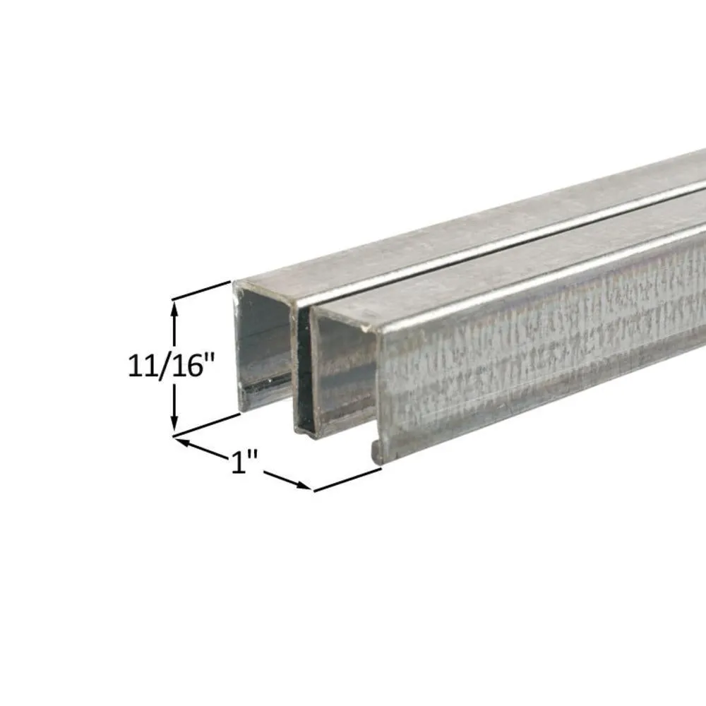 Showcase Zinc Plated Steel Roll-Ezy Upper Channel Track Assembly