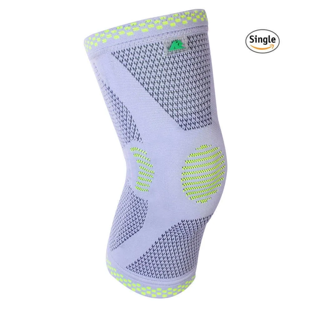 Sport Knee Wrap Support for Pain Injuries with Gel Pad for Men & Women