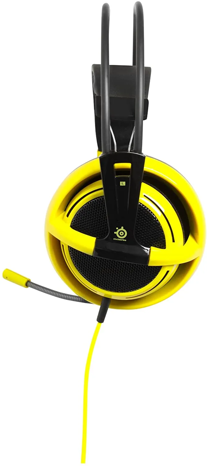 SteelSeries Siberia V2 Navi Full-Size Gaming Headset (Yellow)