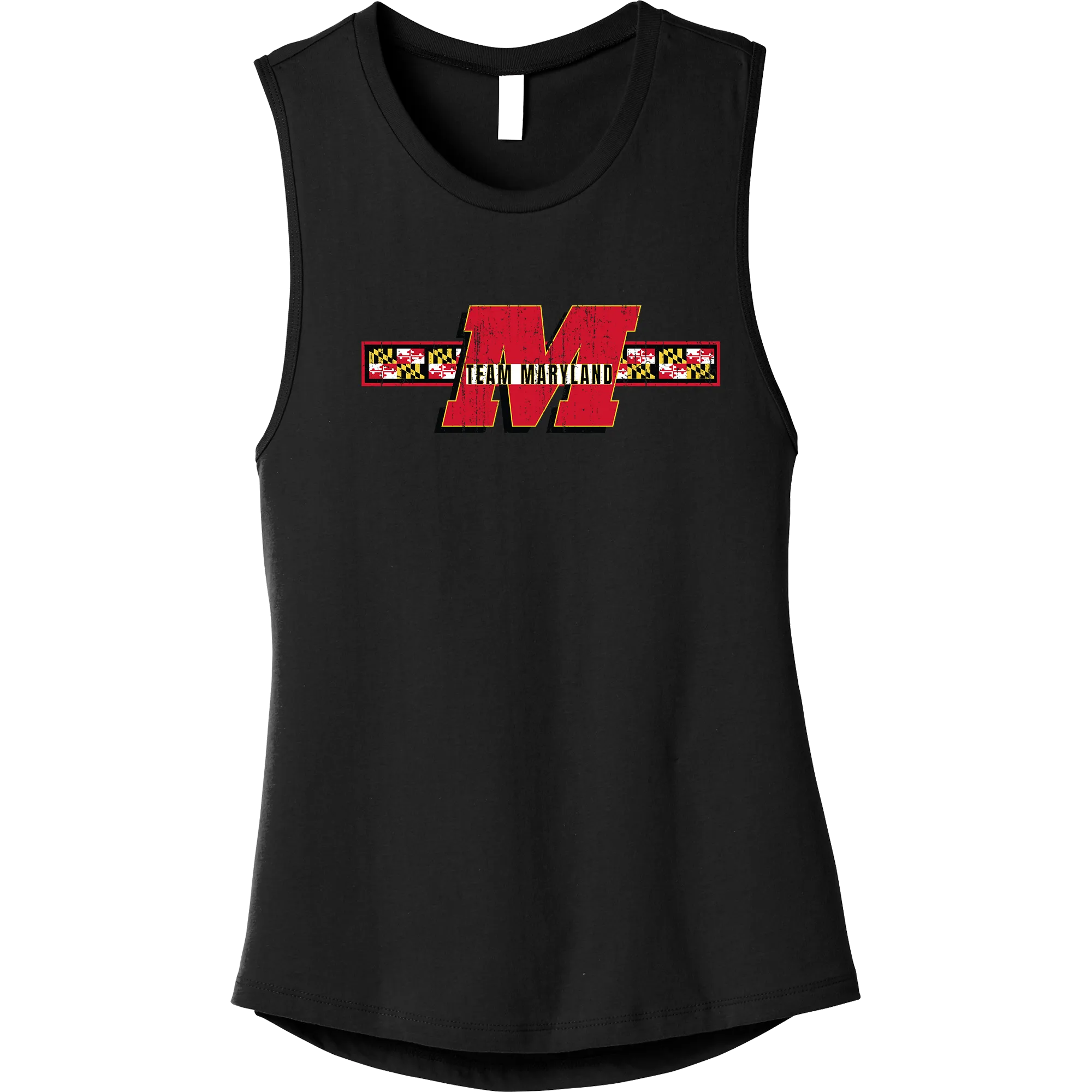 Team Maryland Womens Jersey Muscle Tank