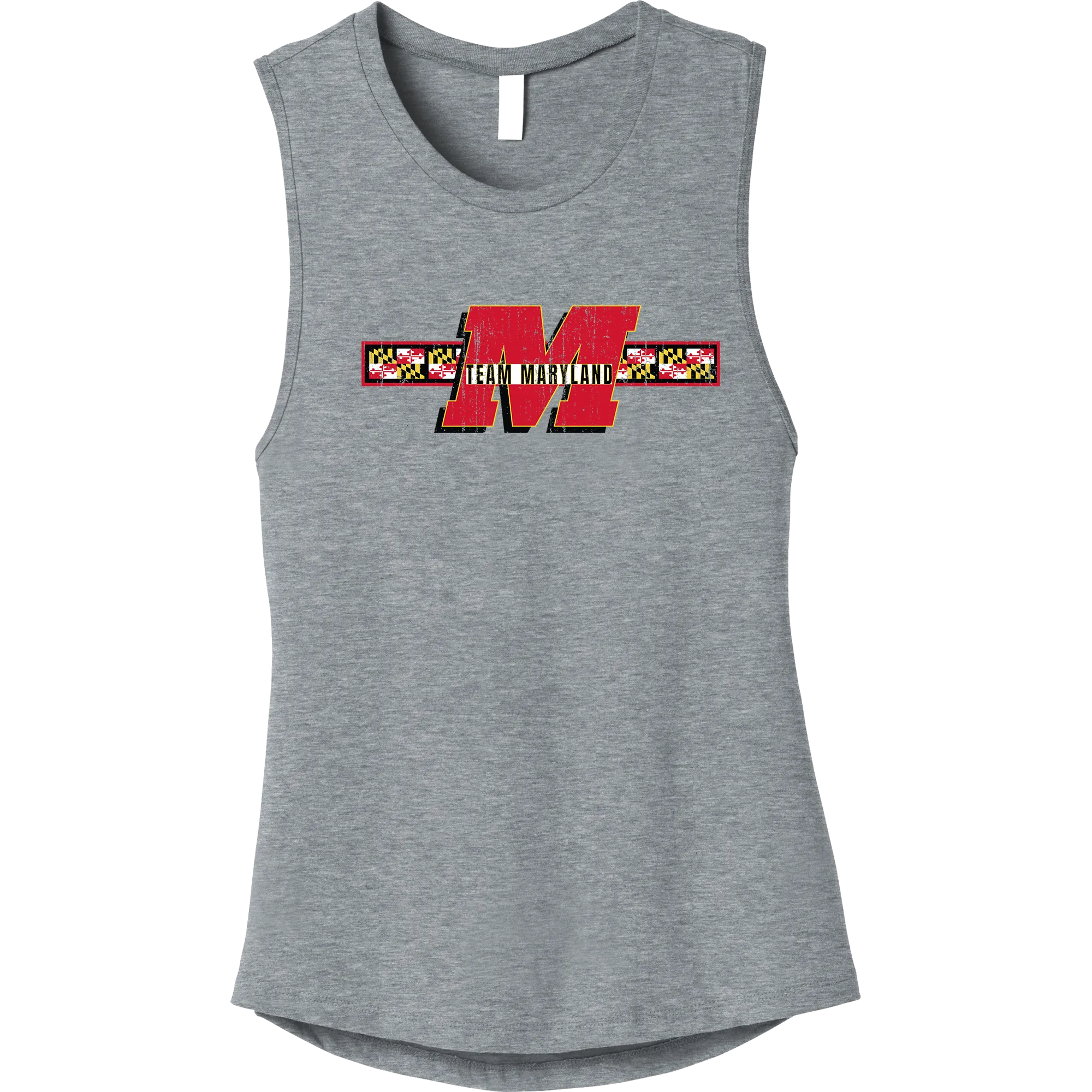 Team Maryland Womens Jersey Muscle Tank