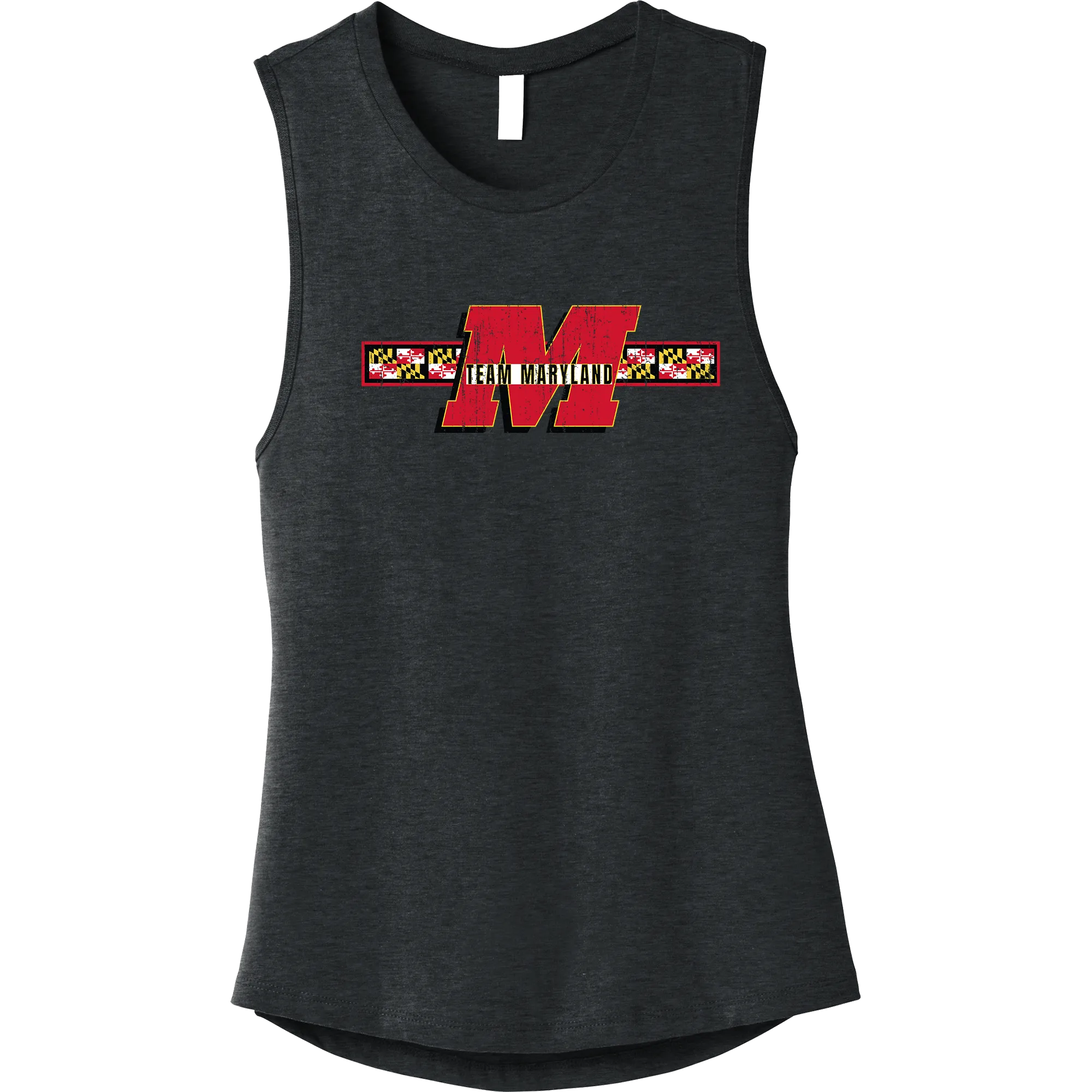 Team Maryland Womens Jersey Muscle Tank