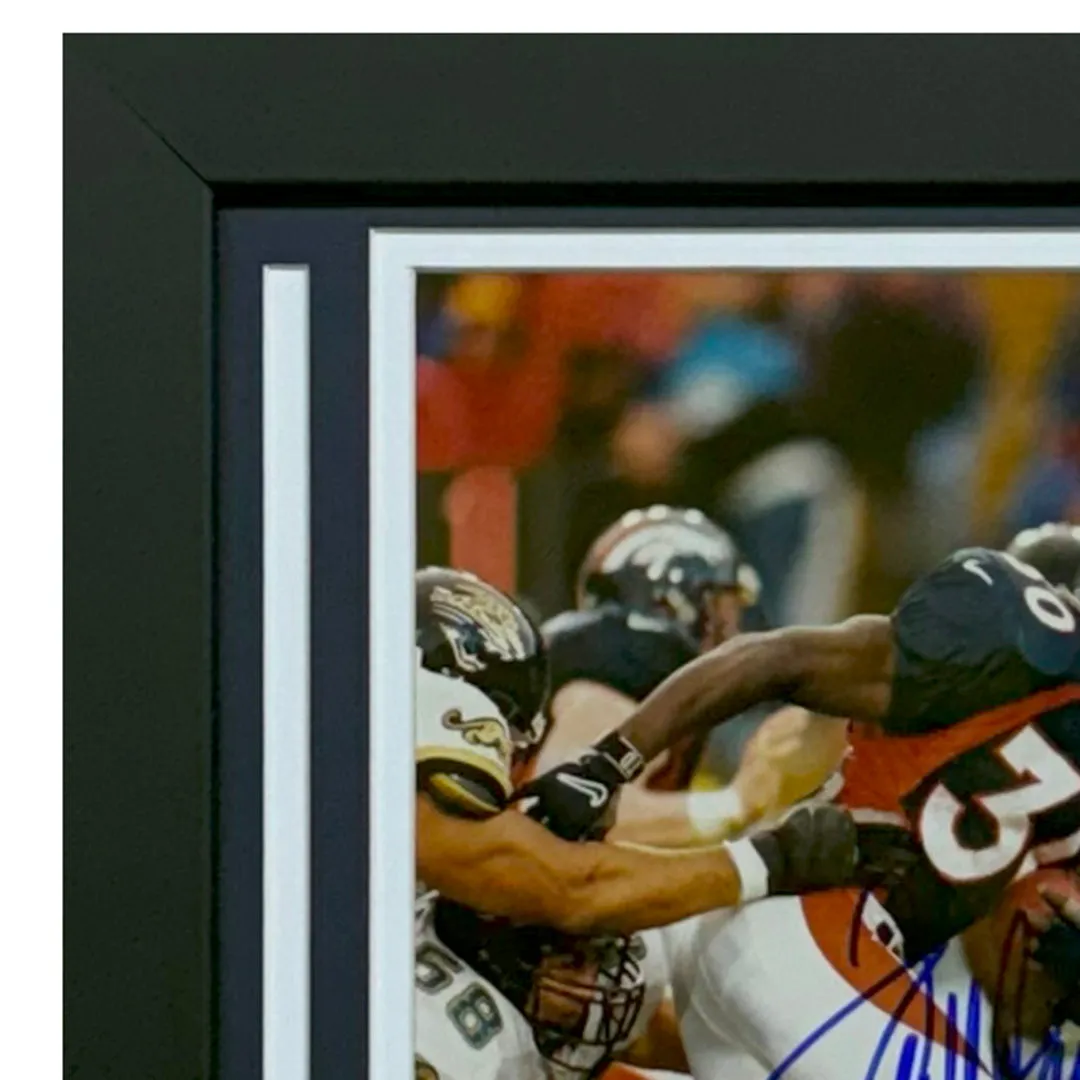 Terrell Davis Hand Signed & Framed Denver Broncos 8x10 Football Photo