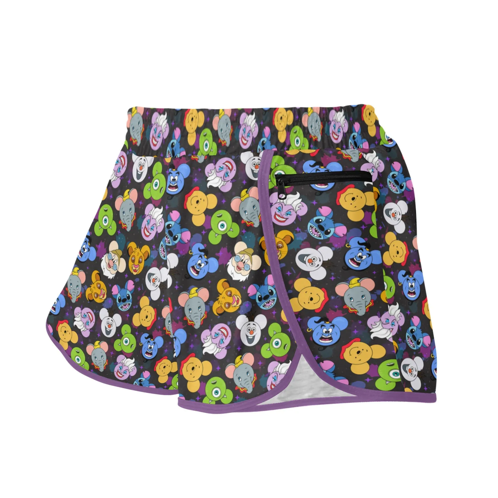 The Magical Gang Women's Athletic Sports Shorts