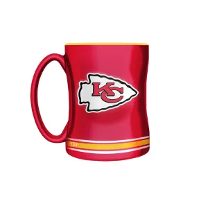 The Sports Vault NFL Kansas City Chiefs 14oz Sculpted Mug