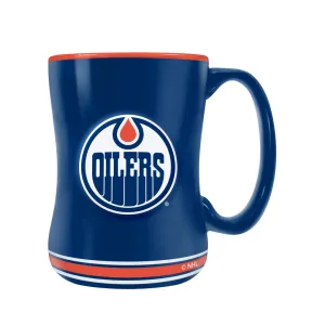 The Sports Vault NHL Edmonton Oilers 14oz Sculpted Mug