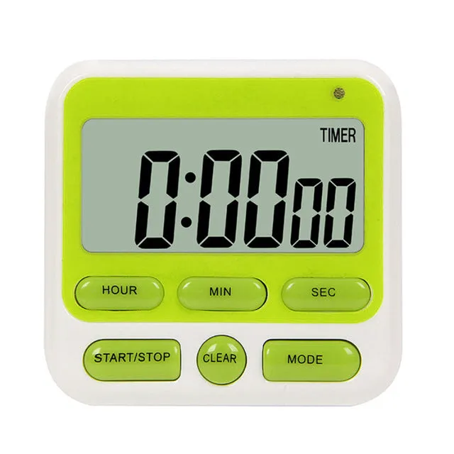 Timer Multifunctional Learning  Loud Alarm Kitchen Timer