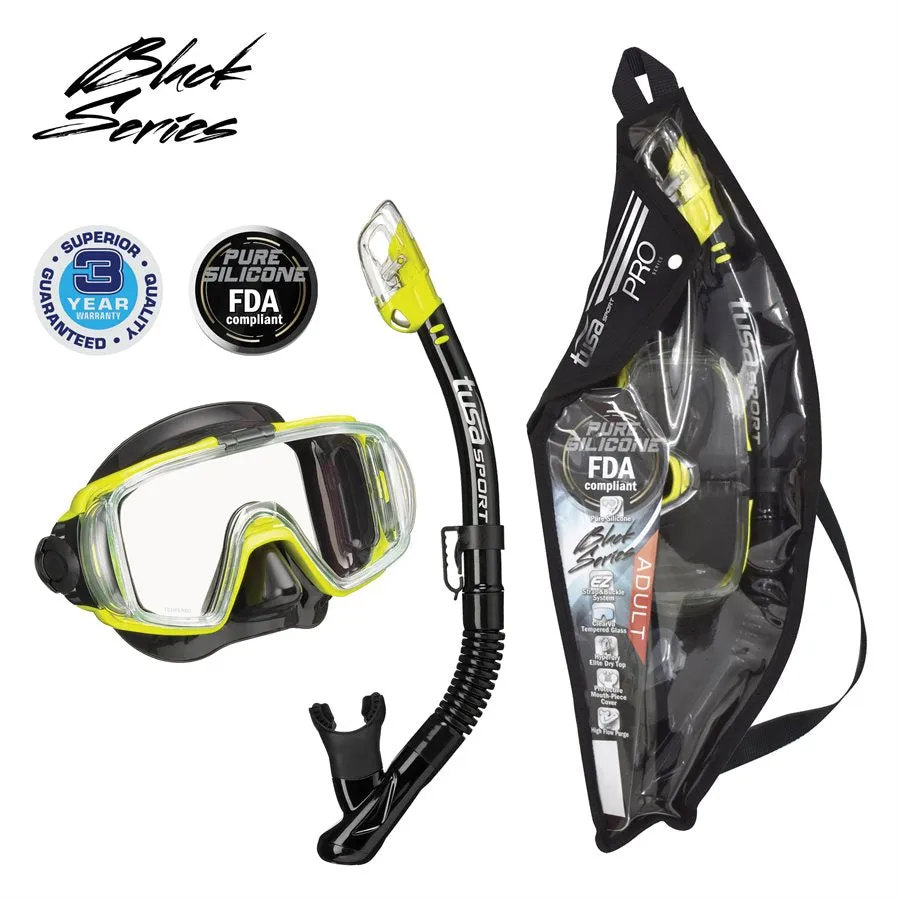 TUSA Powerview Adult Dry Combo Snorkeling Set