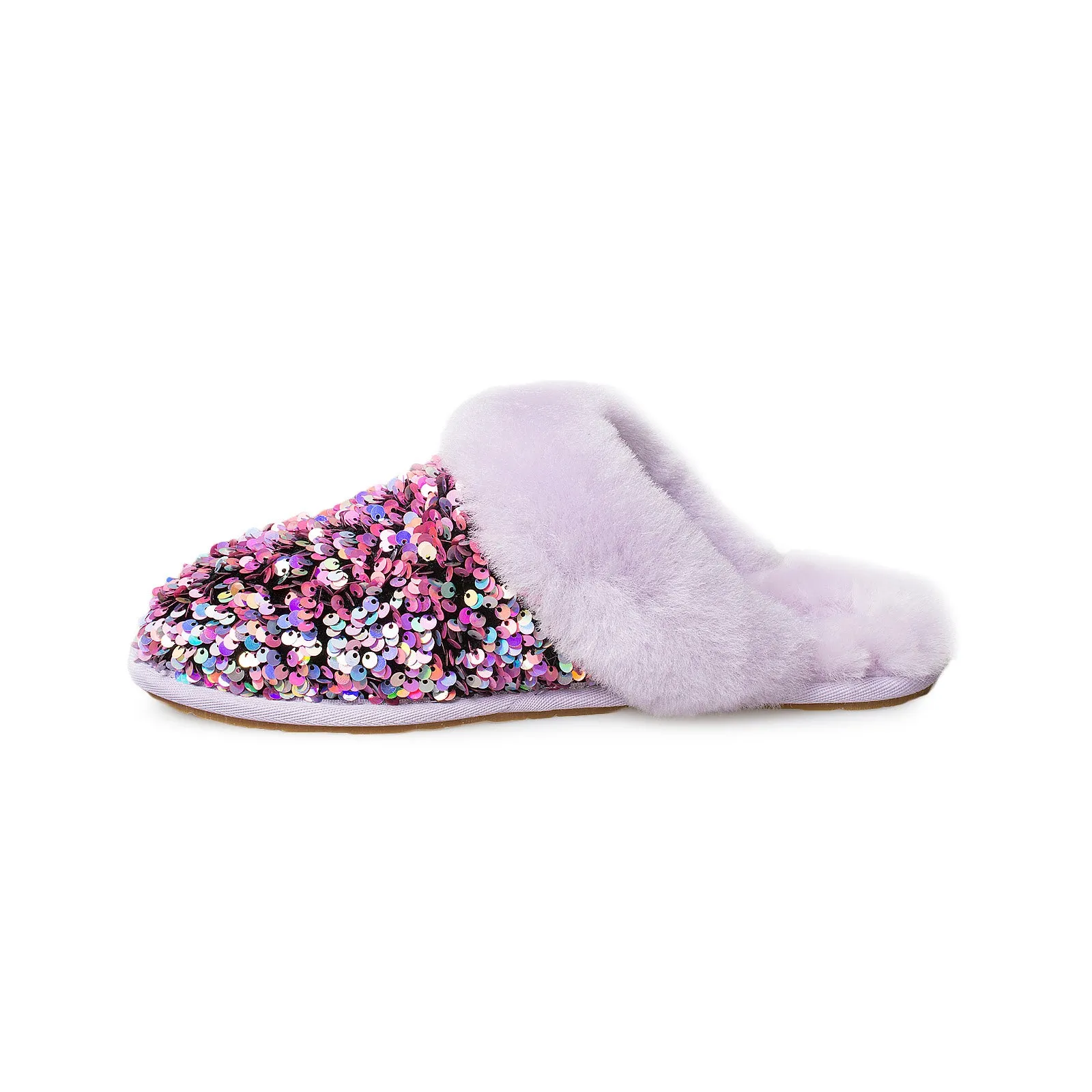 UGG Scuffette Stellar Sequin Lilac Frost Slippers - Women's