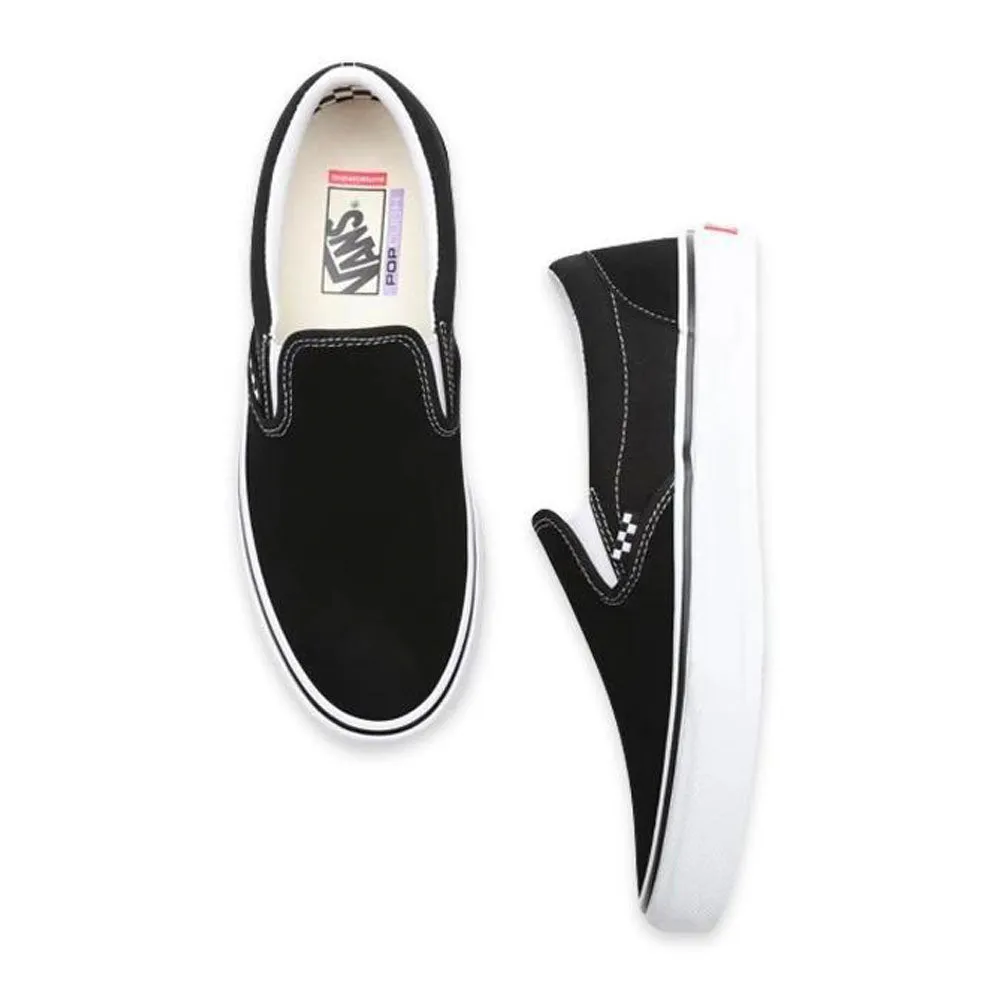 Vans - Skate Slip On Shoes Black/White