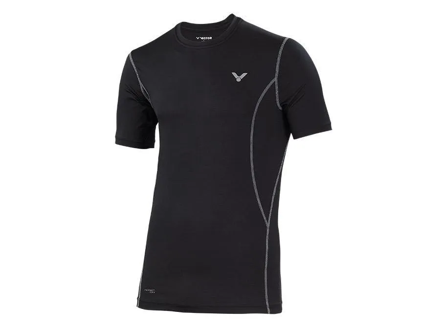 Victor SP201C Compression Knitted Short Sleeve [Black]