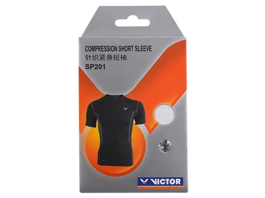 Victor SP201C Compression Knitted Short Sleeve [Black]