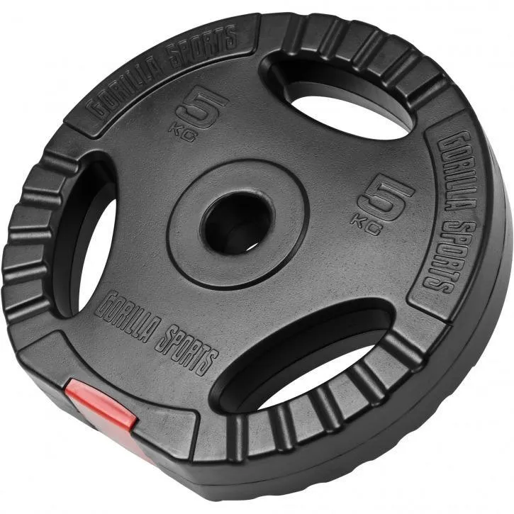 Vinyl Tri-Grip Weight Plates 17.5KG Set