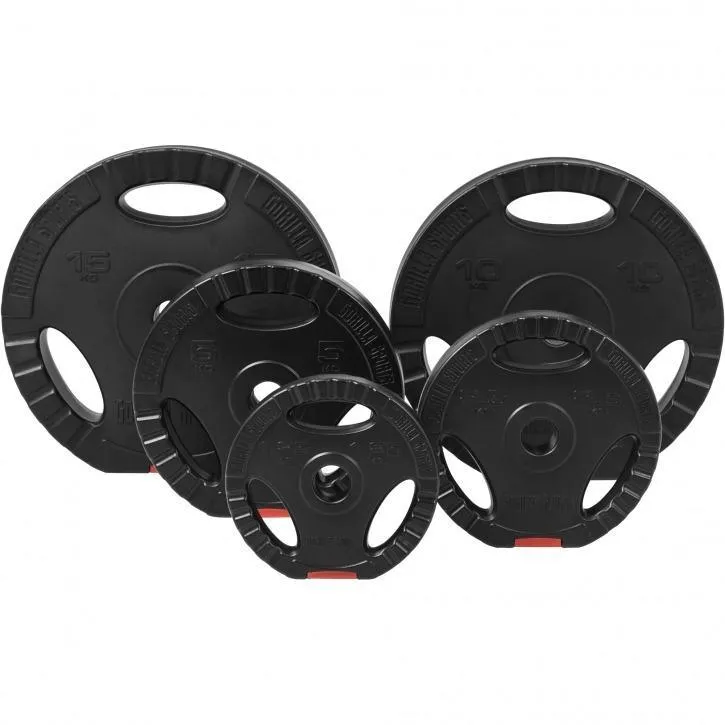 Vinyl Tri-Grip Weight Plates 17.5KG Set