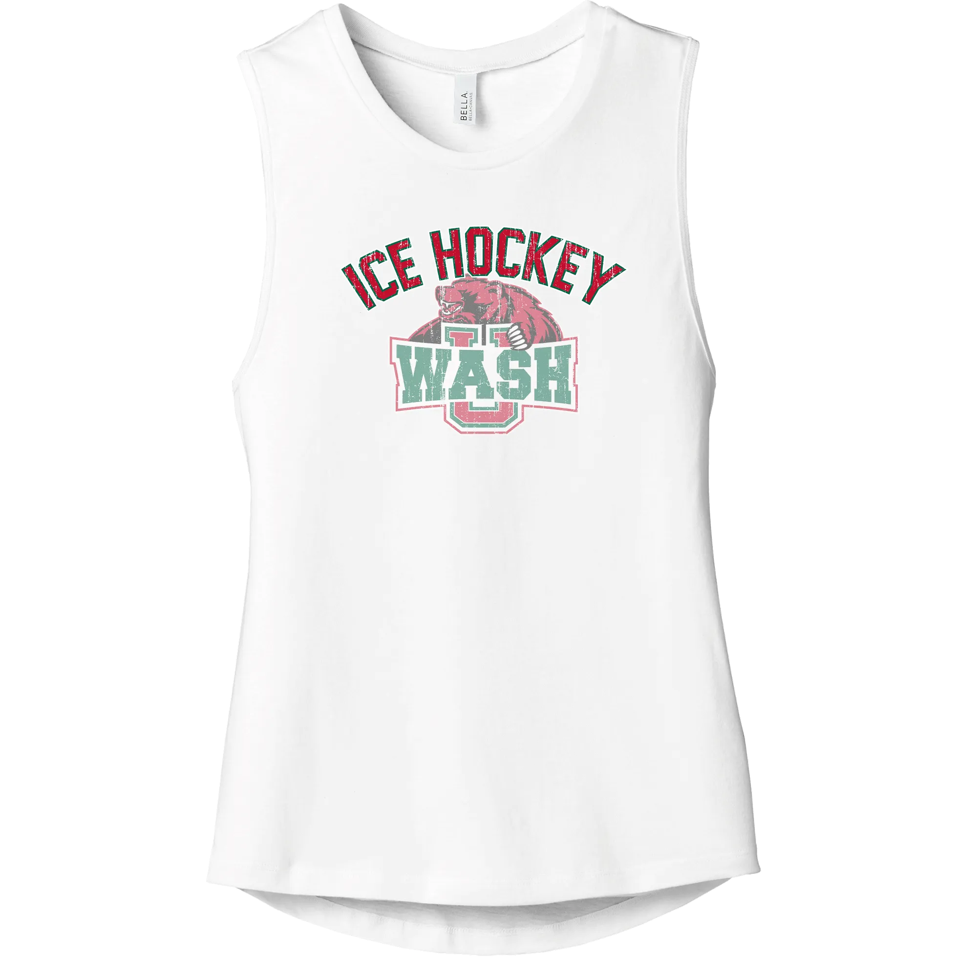 Wash U Womens Jersey Muscle Tank