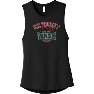 Wash U Womens Jersey Muscle Tank