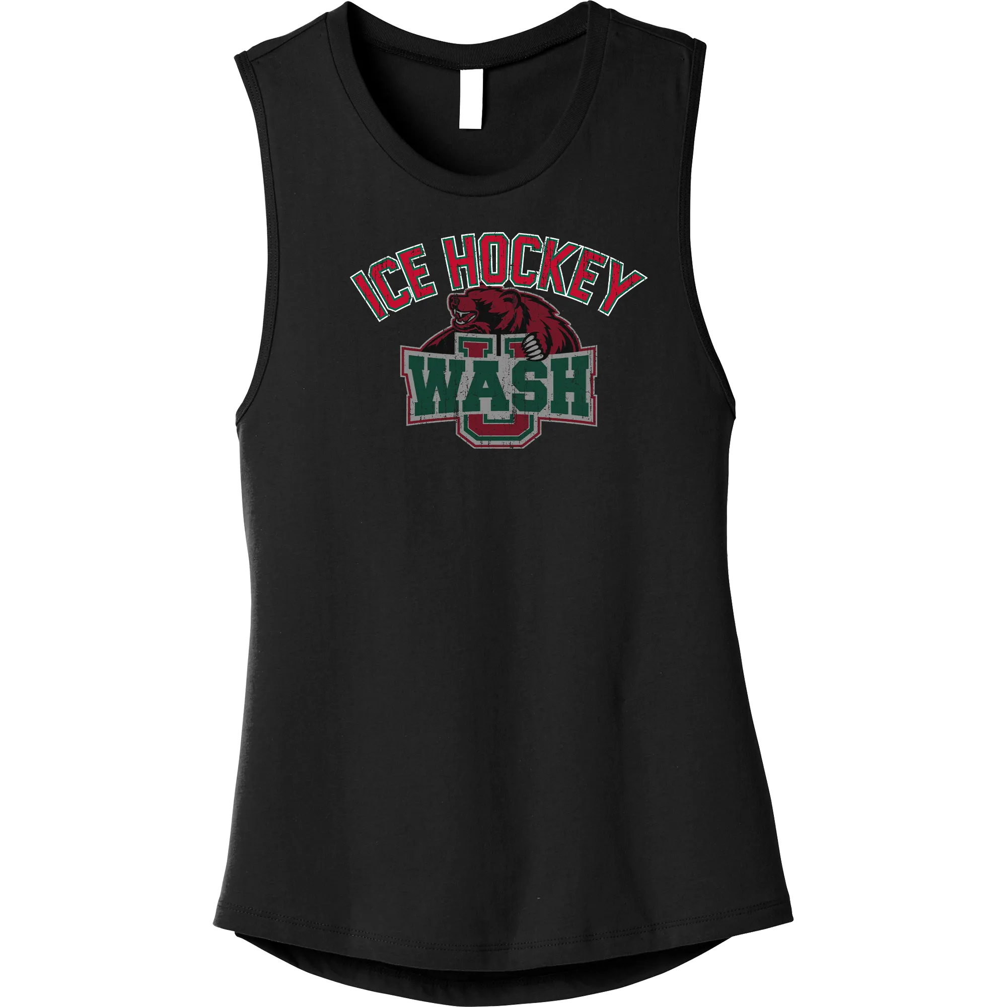 Wash U Womens Jersey Muscle Tank