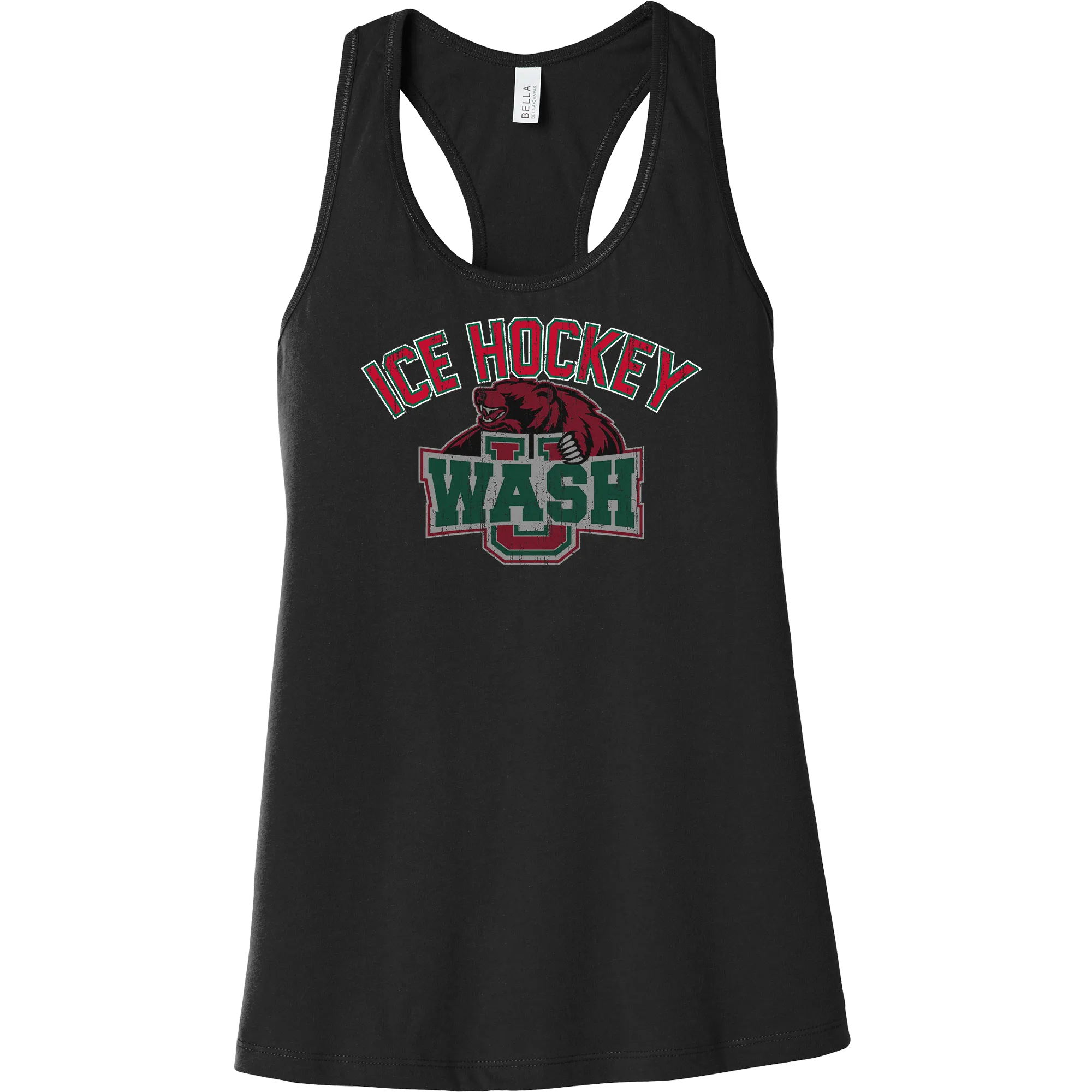 Wash U Womens Jersey Racerback Tank