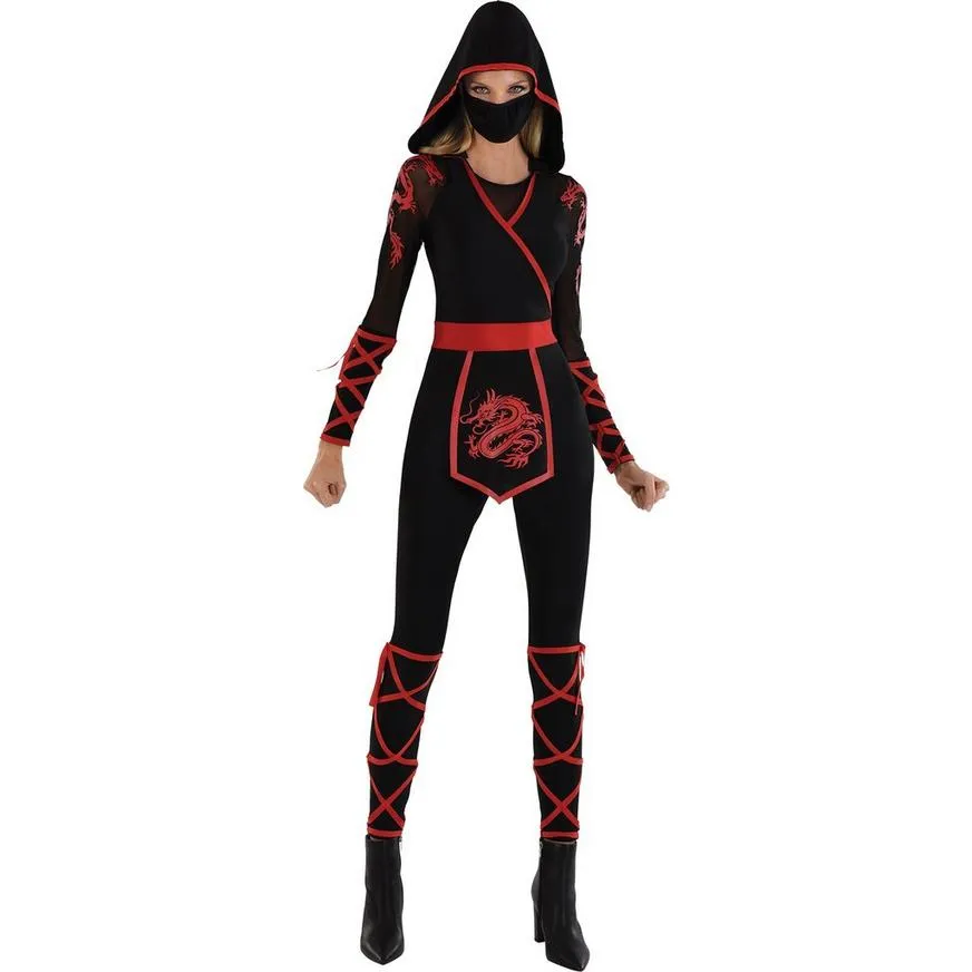 Women's Ninja Assassin Costume | 1 ct