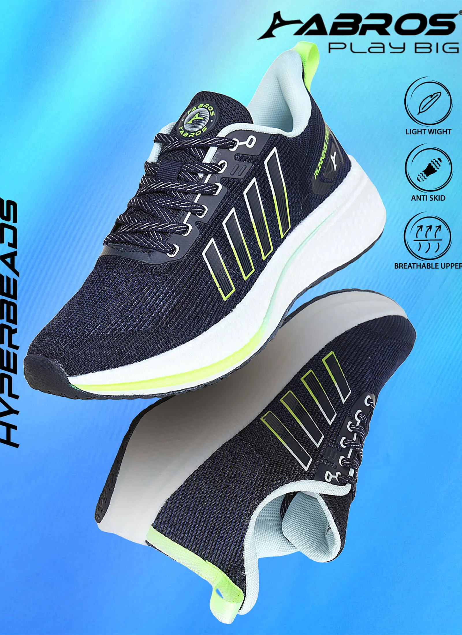 Zenith Hyper Beads Sports Shoes for Men